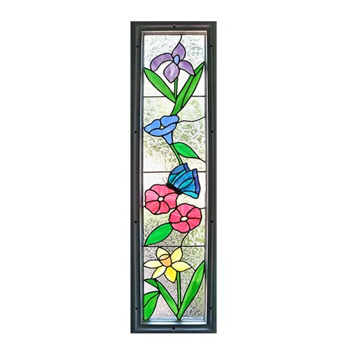 Sidelight Stained Glass Windows, Transom Stained Glass Windows